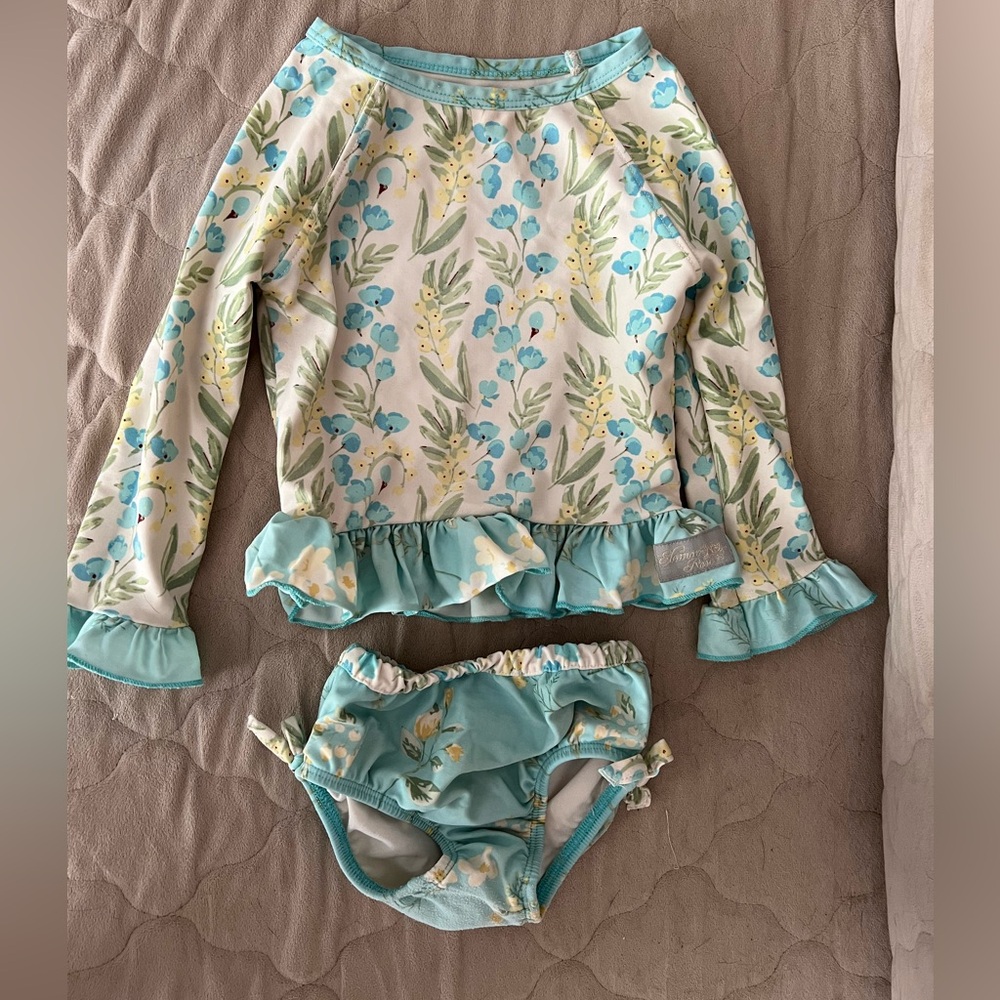 Eleanor rose two piece swimsuit